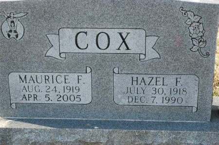 COX, MAURICE  F. - Polk County, Iowa | MAURICE  F. COX 