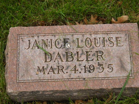 DABLER, JANICE LOUISE - Polk County, Iowa | JANICE LOUISE DABLER 