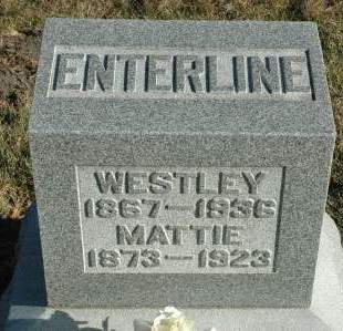 ENTERLINE, MATTIE - Polk County, Iowa | MATTIE ENTERLINE 