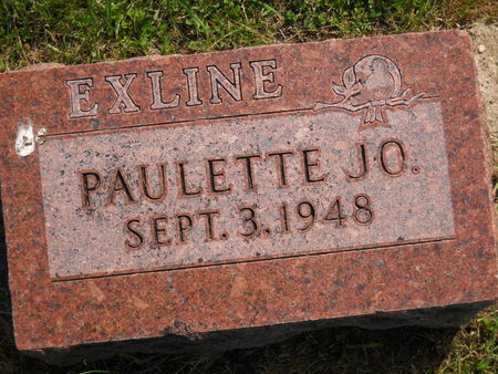 EXLINE, PAULETTE JO - Polk County, Iowa | PAULETTE JO EXLINE 