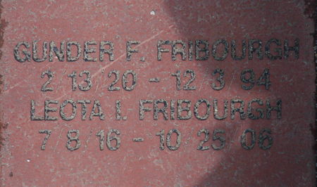FRIBOURGH, GUNDER  F. - Polk County, Iowa | GUNDER  F. FRIBOURGH 