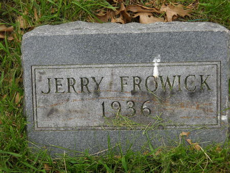 FROWICK, JERRY - Polk County, Iowa | JERRY FROWICK 