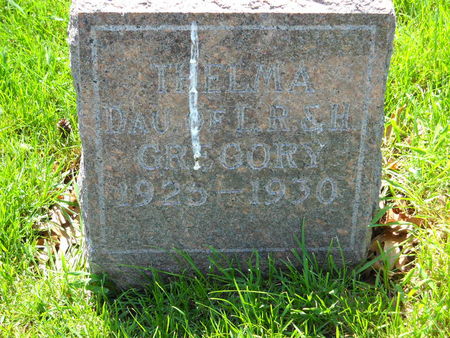 GREGORY, THELMA - Polk County, Iowa | THELMA GREGORY 