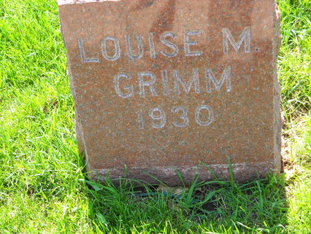 GRIMM, LOUISE M. - Polk County, Iowa | LOUISE M. GRIMM 