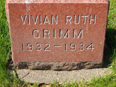GRIMM, VIVIAN RUTH - Polk County, Iowa | VIVIAN RUTH GRIMM 