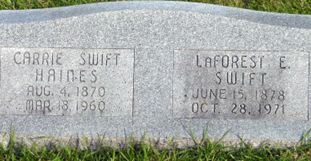 SWIFT, LAFOREST E. - Polk County, Iowa | LAFOREST E. SWIFT 
