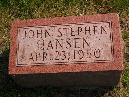 HANSEN, JOHN STEPHEN - Polk County, Iowa | JOHN STEPHEN HANSEN 
