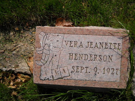 HENDERSON, VERA JEANETTE - Polk County, Iowa | VERA JEANETTE HENDERSON 