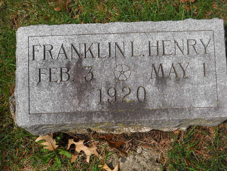 HENRY, FRANKLIN L. - Polk County, Iowa | FRANKLIN L. HENRY 