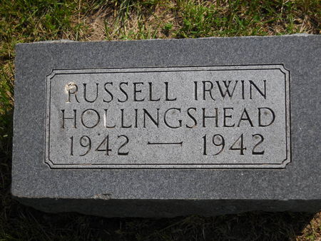 HOLLINGSHEAD, RUSSELL IRWIN - Polk County, Iowa | RUSSELL IRWIN HOLLINGSHEAD 