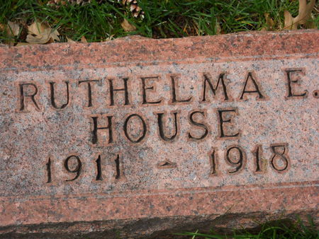 HOUSE, RUTHELMA E. - Polk County, Iowa | RUTHELMA E. HOUSE 