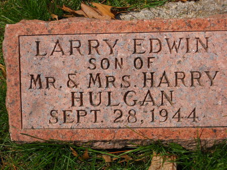 HULGAN, LARRY EDWIN - Polk County, Iowa | LARRY EDWIN HULGAN 