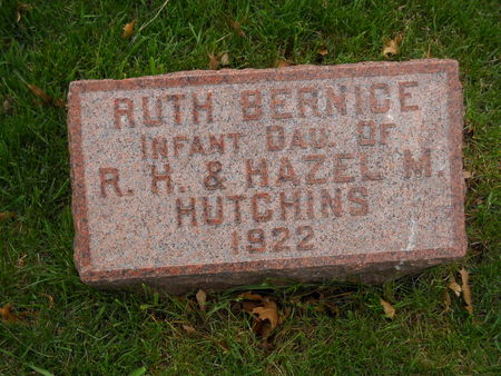HUTCHINS, RUTH BERNICE - Polk County, Iowa | RUTH BERNICE HUTCHINS 