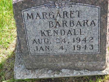 KENDALL, MARGARET BARBARA - Polk County, Iowa | MARGARET BARBARA KENDALL 