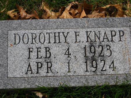 KNAPP, DOROTHY E. - Polk County, Iowa | DOROTHY E. KNAPP 