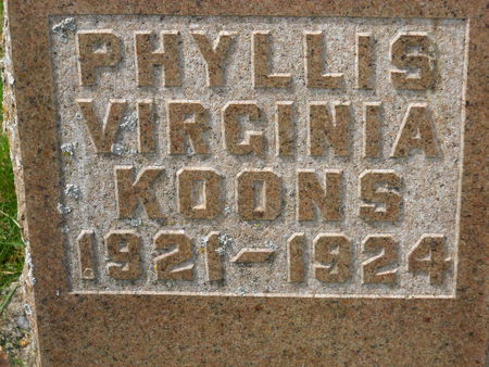 KOONS, PHYLLIS VIRGINIA - Polk County, Iowa | PHYLLIS VIRGINIA KOONS 