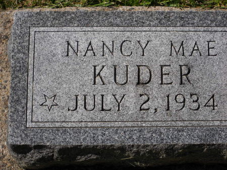 KUDER, NANCY MAE - Polk County, Iowa | NANCY MAE KUDER 