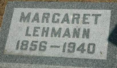 LEHMANN, MARGARET - Polk County, Iowa | MARGARET LEHMANN 