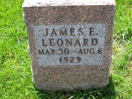 LEONARD, JAMES E. - Polk County, Iowa | JAMES E. LEONARD 