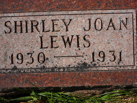 LEWIS, SHIRLEY JOAN - Polk County, Iowa | SHIRLEY JOAN LEWIS 