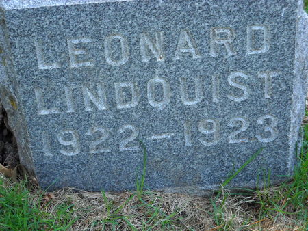 LINDQUIST, LEONARD - Polk County, Iowa | LEONARD LINDQUIST 