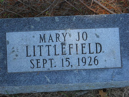 LITTLEFIELD, MARY JO - Polk County, Iowa | MARY JO LITTLEFIELD 