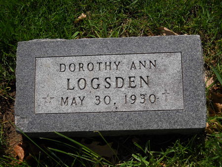 LOGSDEN, DOROTHY ANN - Polk County, Iowa | DOROTHY ANN LOGSDEN 