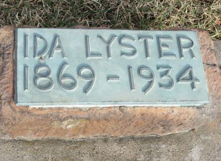 LYSTER, IDA - Polk County, Iowa | IDA LYSTER 