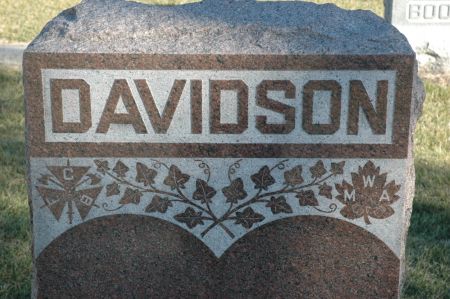 DAVIDSON, FAMILY MONUMENT - Polk County, Iowa | FAMILY MONUMENT DAVIDSON 
