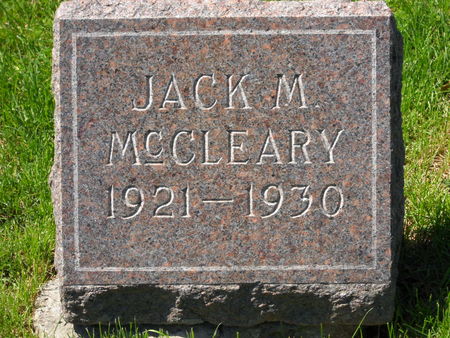 MCCLEARY, JACK M. - Polk County, Iowa | JACK M. MCCLEARY 