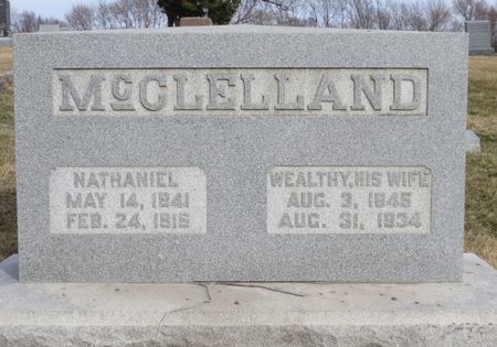 MCCLELLAND, WEALTHY - Polk County, Iowa | WEALTHY MCCLELLAND 