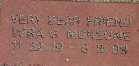 MCKEONE, VERA  G. - Polk County, Iowa | VERA  G. MCKEONE 