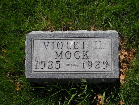 MOCK, VIOLET H. - Polk County, Iowa | VIOLET H. MOCK 