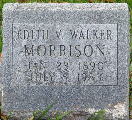 MORRISON, EDITH V. - Polk County, Iowa | EDITH V. MORRISON 