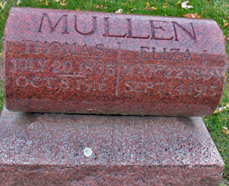 MULLEN, ELIZA - Polk County, Iowa | ELIZA MULLEN 
