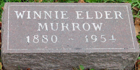 MURROW, WINNIE ELDER - Polk County, Iowa | WINNIE ELDER MURROW 