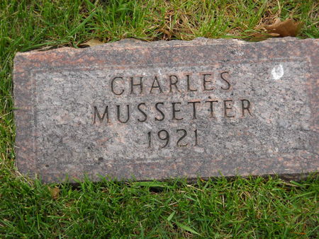 MUSSETTER, CHARLES - Polk County, Iowa | CHARLES MUSSETTER 