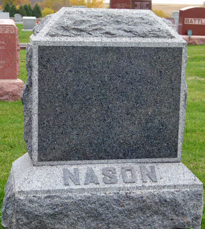 NASON, FAMILY STONE - Polk County, Iowa | FAMILY STONE NASON 