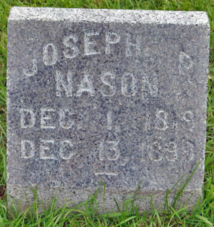 NASON, JOSEPH P. - Polk County, Iowa | JOSEPH P. NASON 