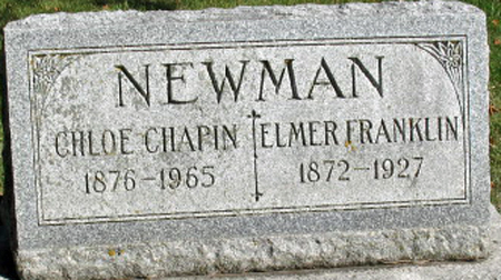 NEWMAN, ELMER FRANKLIN - Polk County, Iowa | ELMER FRANKLIN NEWMAN 