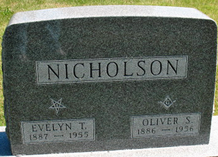 NICHOLSON, OLIVER S. - Polk County, Iowa | OLIVER S. NICHOLSON 