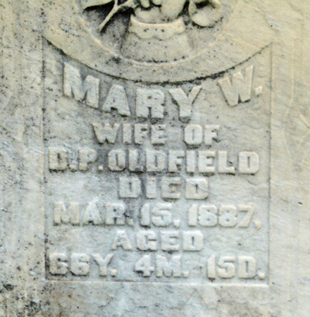 OLDFIELD, MARY W. - Polk County, Iowa | MARY W. OLDFIELD 