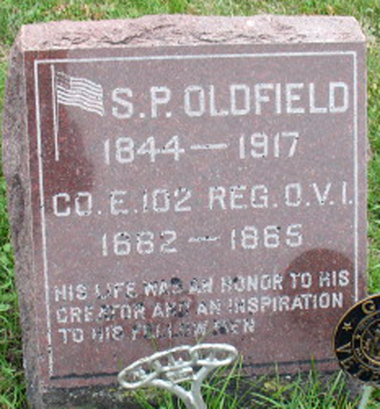 OLDFIELD, S. P. - Polk County, Iowa | S. P. OLDFIELD 