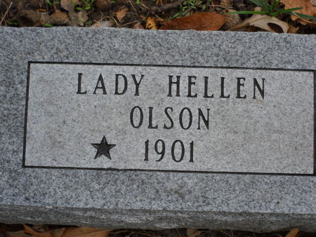OLSON, LADY HELLEN - Polk County, Iowa | LADY HELLEN OLSON 