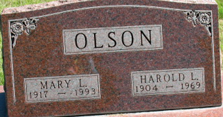 OLSON, MARY L. - Polk County, Iowa | MARY L. OLSON 