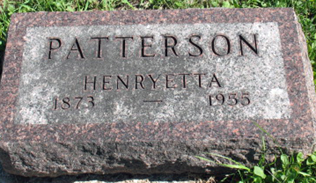 PATTERSON, HENRYETTA - Polk County, Iowa | HENRYETTA PATTERSON 