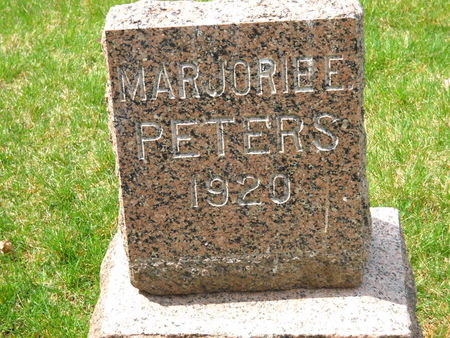 PETERS, MARJORIE E. - Polk County, Iowa | MARJORIE E. PETERS 