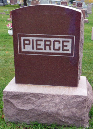PIERCE, FAMILY STONE - Polk County, Iowa | FAMILY STONE PIERCE 