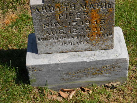 PIPER, ARDYTH MARIE - Polk County, Iowa | ARDYTH MARIE PIPER 