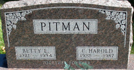 PITMAN, C. HAROLD - Polk County, Iowa | C. HAROLD PITMAN 